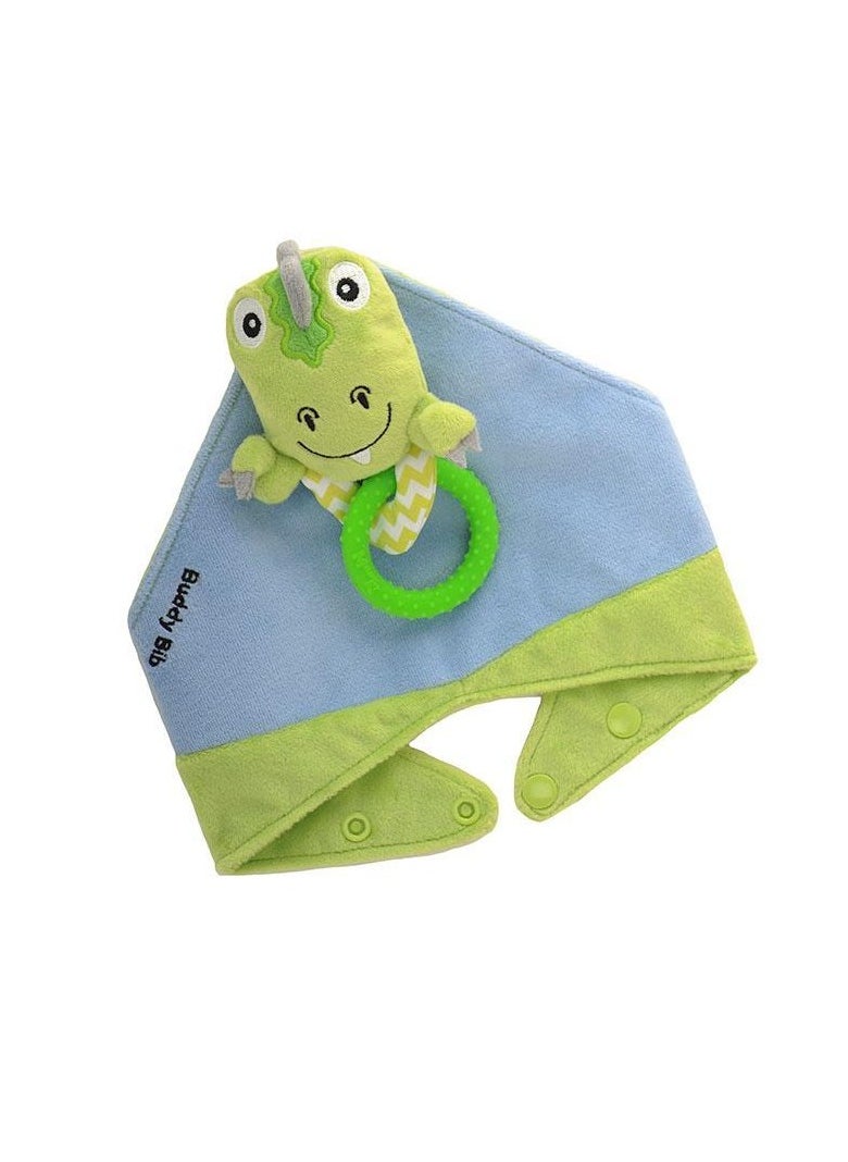 Buddy Bib 3 in 1 sensory teething toy & Bib