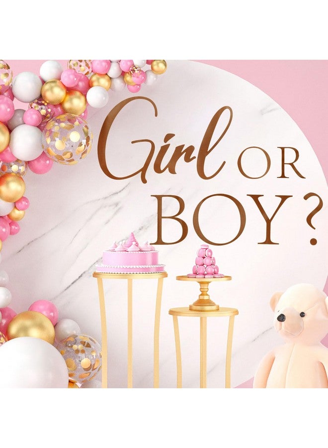 XIHIRCD Girl or Boy Gender Reveal Decal, Baby Shower Party Decal Sign Boy or Girl Gender Reveal Decorations Baby Gender Reveal Welcome Sign for Party Decoration Supply - Image 1