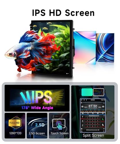 VECHTEL [8 CORE 4G+64G] Car Radio for Toyota Fortuner Hilux 2005-2014 with Wireless Carplay/Android Auto, 9.7 Inch Android 13 IPS Touch Screen Car Stereo, Bluetooth, GPS Navi, WiFi, SWC, DSP + Backup Camera - Image 5