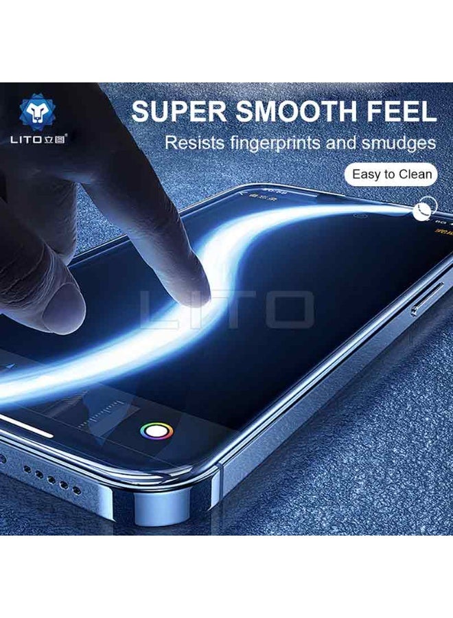 Lito 360° Privacy Screen Protector for iPhone 16 Pro Max – Full Coverage, Anti-Spy, Scratch Resistant, HD Clarity - Image 2