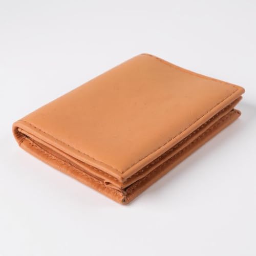 LB LEATHERBOSS Business Card Holder (Tan) - Image 3