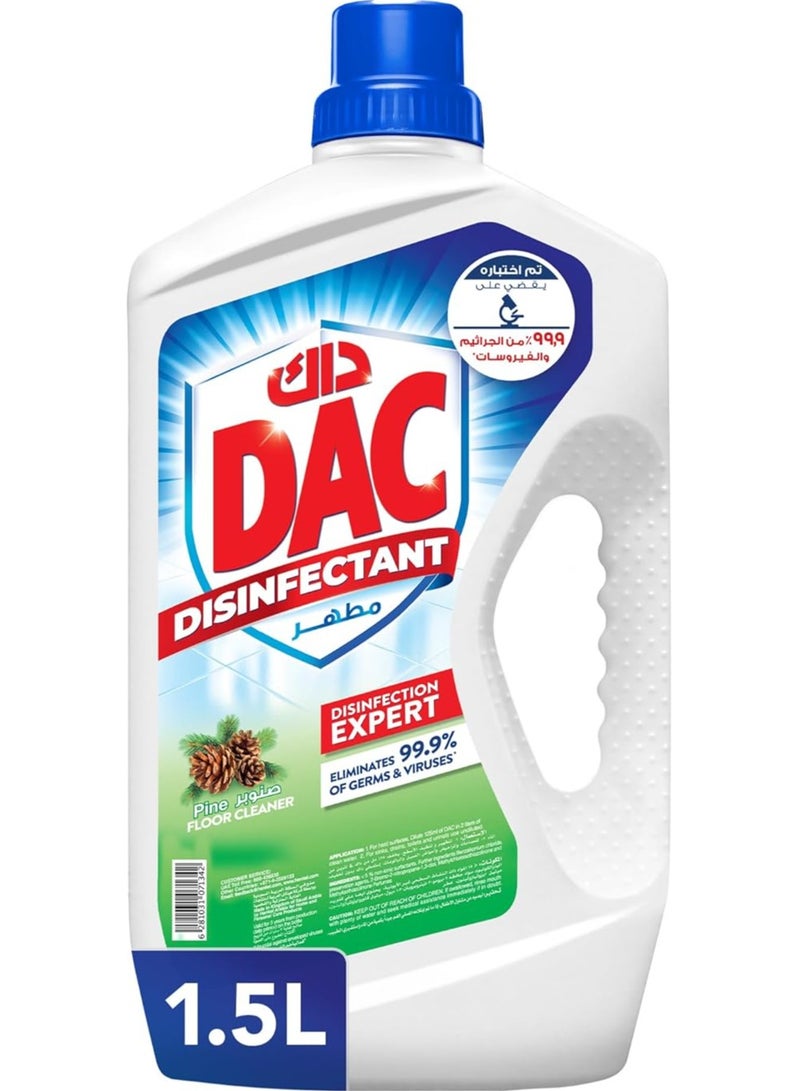Dac Disinfectant Floor Cleaner - Pine, 1.5 Litre - Image 1