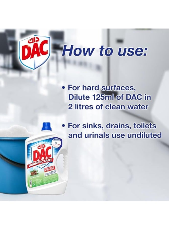 Dac Disinfectant Floor Cleaner - Pine, 1.5 Litre - Image 2