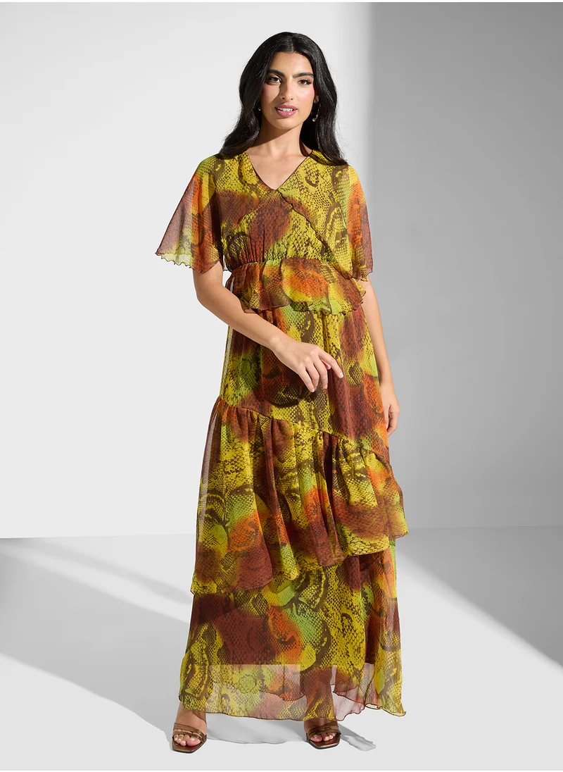 Golden Apple Maxi Dress