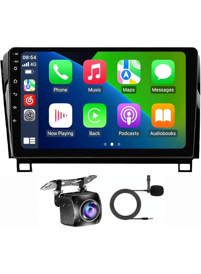 Vierex Fit Toyota Tundra Car Stereo Android Screen Toyota Tundra 2007-2013 Sequoia 2008-2018 With Apple Carplay Android Auto Wireless WiFi DSP AHD Camera Included (2+32GB Carplay) - Image 1