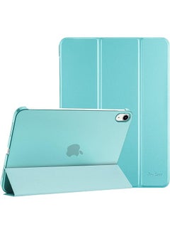 Procases for iPad 10th Generation Case 2022 iPad 10.9 Inch Case, iPad 10 Case Slim Stand Hard Shell Back Protective Smart Cover for 10.9” iPad 10th Gen 2022 Release -Aqua  - Image 1