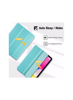 Procases for iPad 10th Generation Case 2022 iPad 10.9 Inch Case, iPad 10 Case Slim Stand Hard Shell Back Protective Smart Cover for 10.9” iPad 10th Gen 2022 Release -Aqua  - Image 5