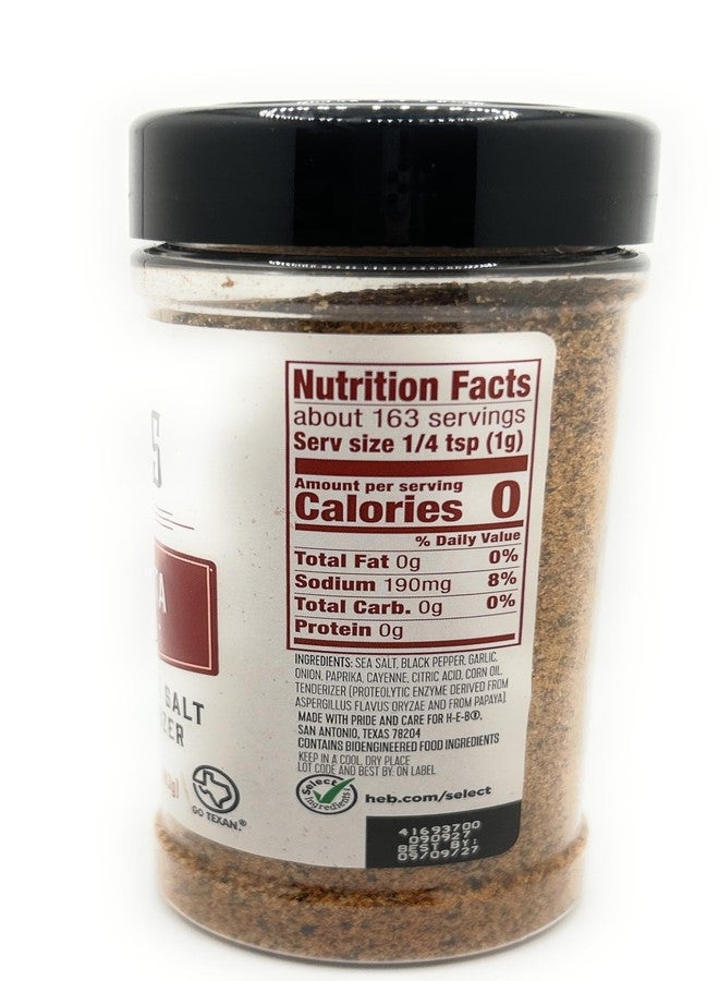 heb Texas Originals Beef Fajita Seasoning with Sea Salt and Tenderizer 5.75oz - 1 shaker bottle - Image 2