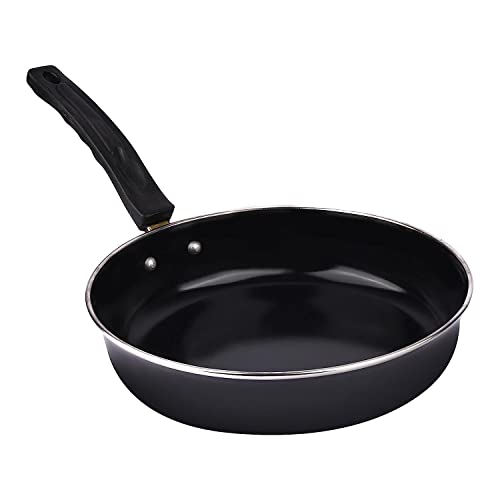 ATEVON 24cm Black Non-Stick Fry Pan - Ideal for Omelettes, Easy Clean - Image 3