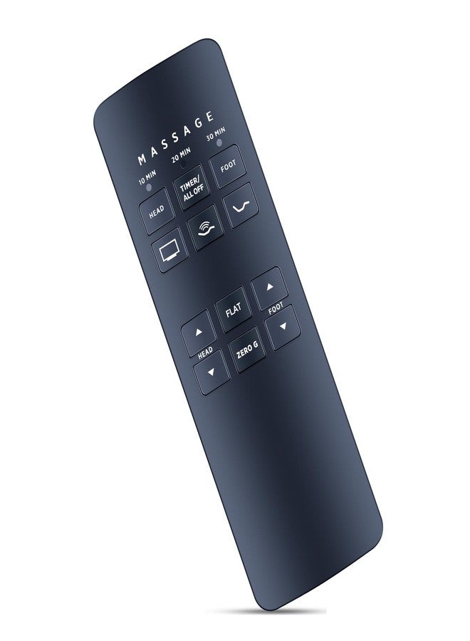 ZWP RF258B Replacement Remote Control fit for Serta Motion Perfect 2.0 258B 75310 Adjustable Bed Remote - Image 1