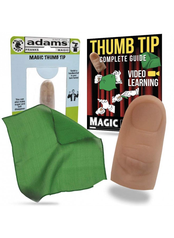MAGIC MAKERS Adams Pranks and Magic - Magic Thumb Tip - Classic Novelty Magic Trick Toy - Image 1