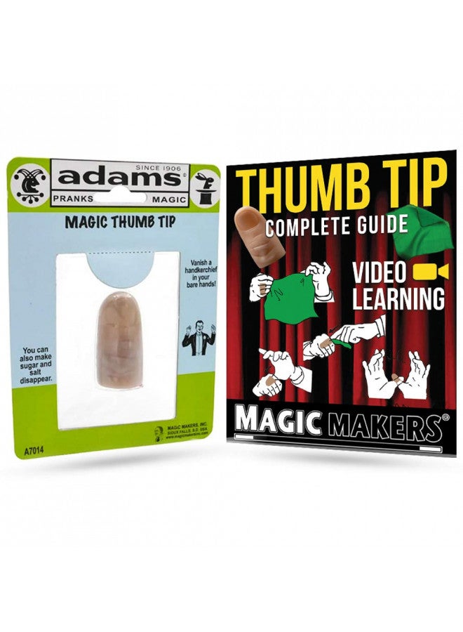 MAGIC MAKERS Adams Pranks and Magic - Magic Thumb Tip - Classic Novelty Magic Trick Toy - Image 3