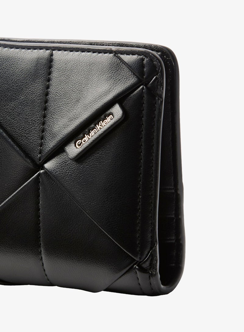 CALVIN KLEIN Patchwork Logo Passport Wallet - Image 3