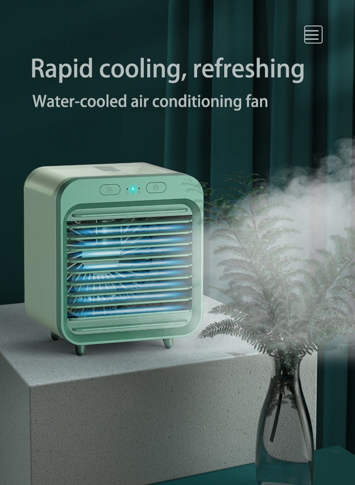 إسكدنيا مروحة تبريد صغيرة لتبريد سطح المكتب ومروحة تكييف الهواء المرطبة - Image 4