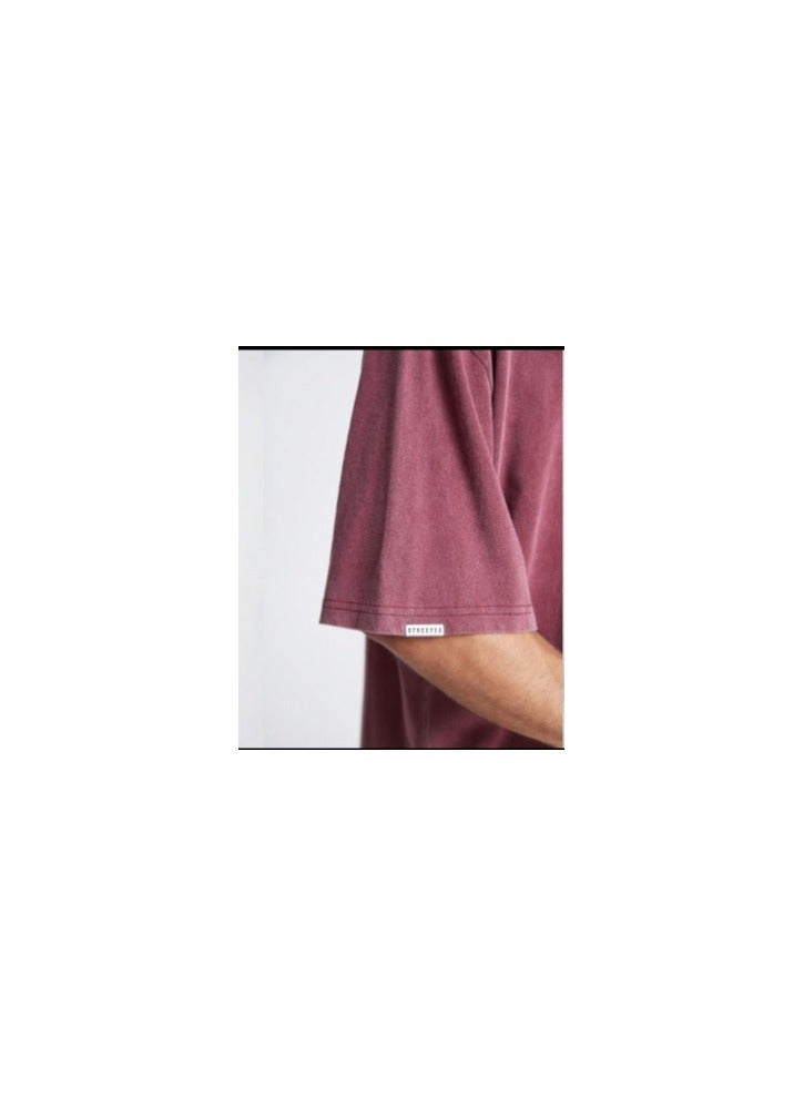 Shein Men's Loose Fit Snowflake Fried T-Shirt With Round Neckline, Suitable For Summer - Image 4