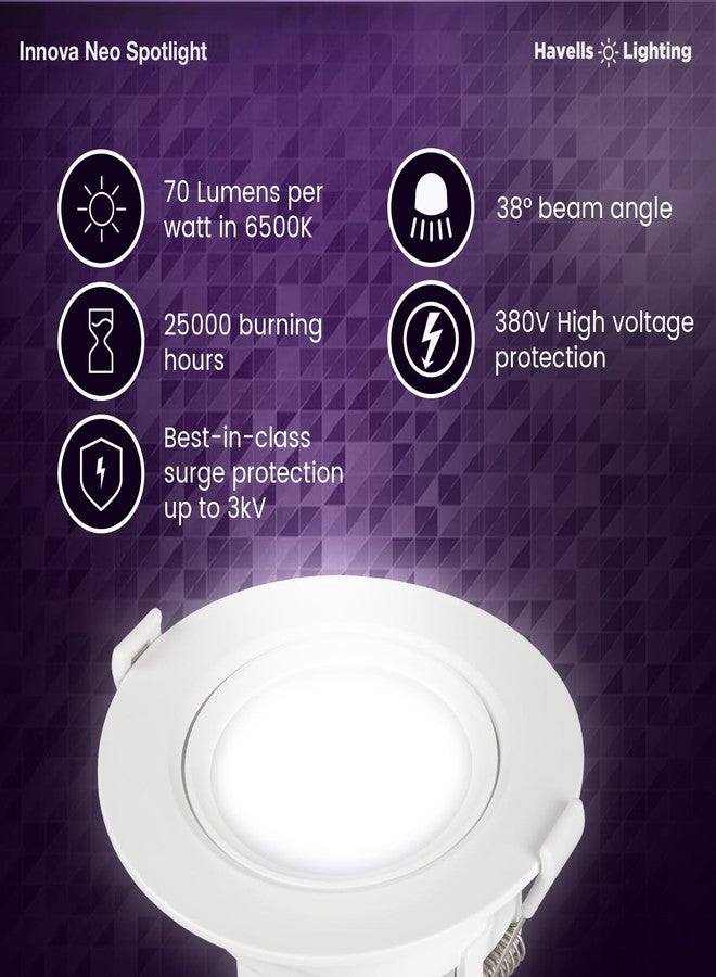 هافلز مصباح هافيلز إنوفا نيو 6 واط (أبيض دافئ) 3000 كلفن - Image 5