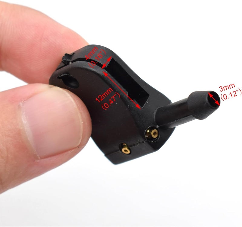 DEMULAX Universal Wiper Arm Washer Nozzle with Hose - Image 5