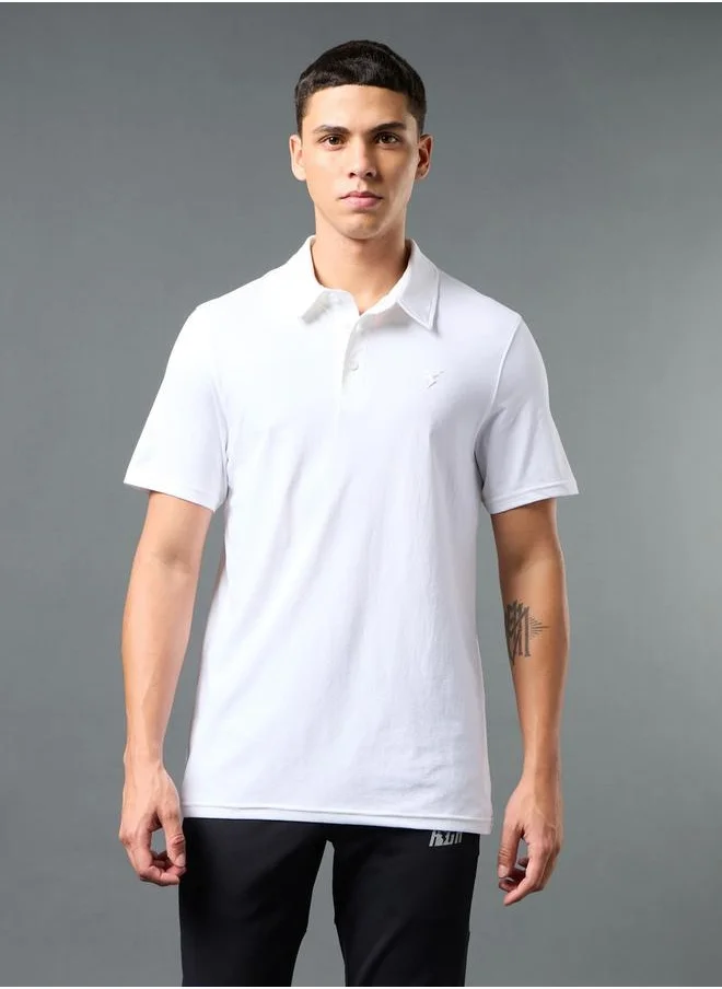 تكنوسبورت SOLID 4-WAY STREATCH POLO