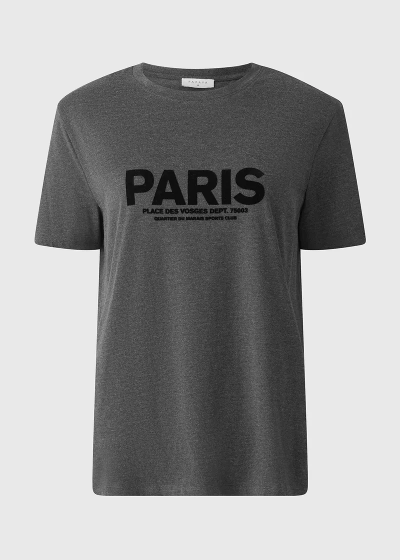 ماتلان Grey Paris Slogan T-Shirt