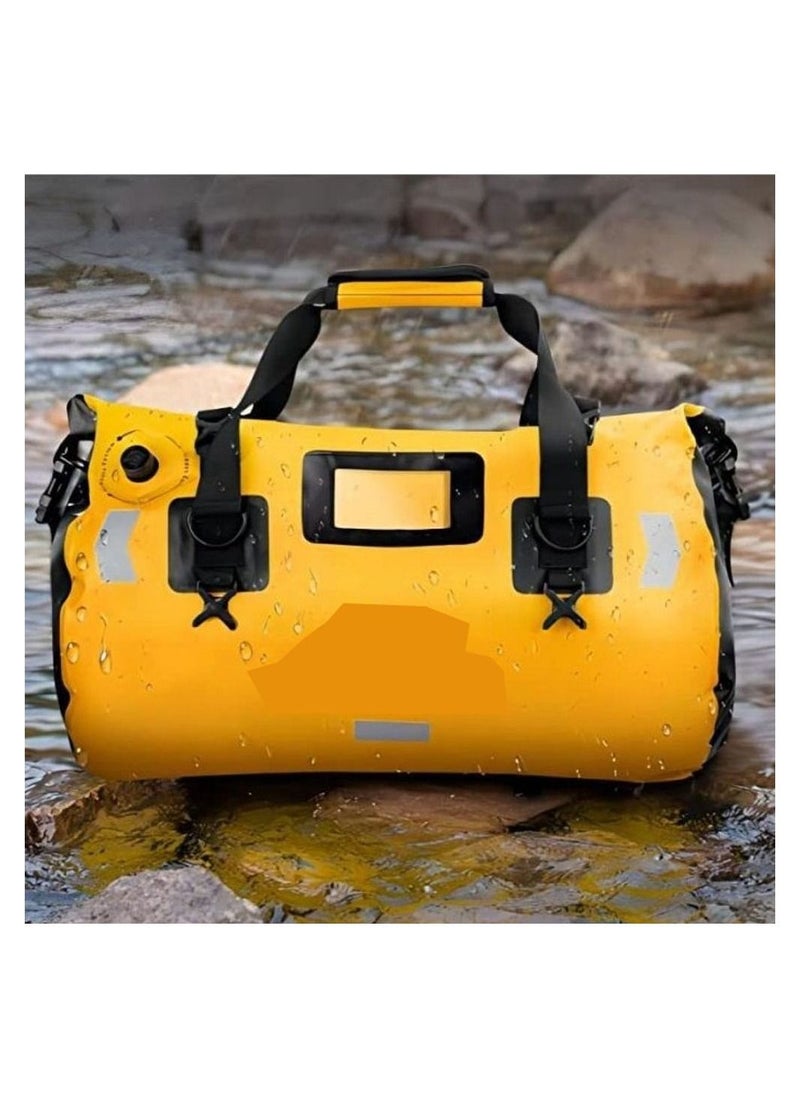 Generic - Large Waterproof Duffel Bag Rolltop Dry Backpack Duffle Bags For Kayaking Rafting Boating Swimming Camping Travel Gym Beach 66L - Image 1