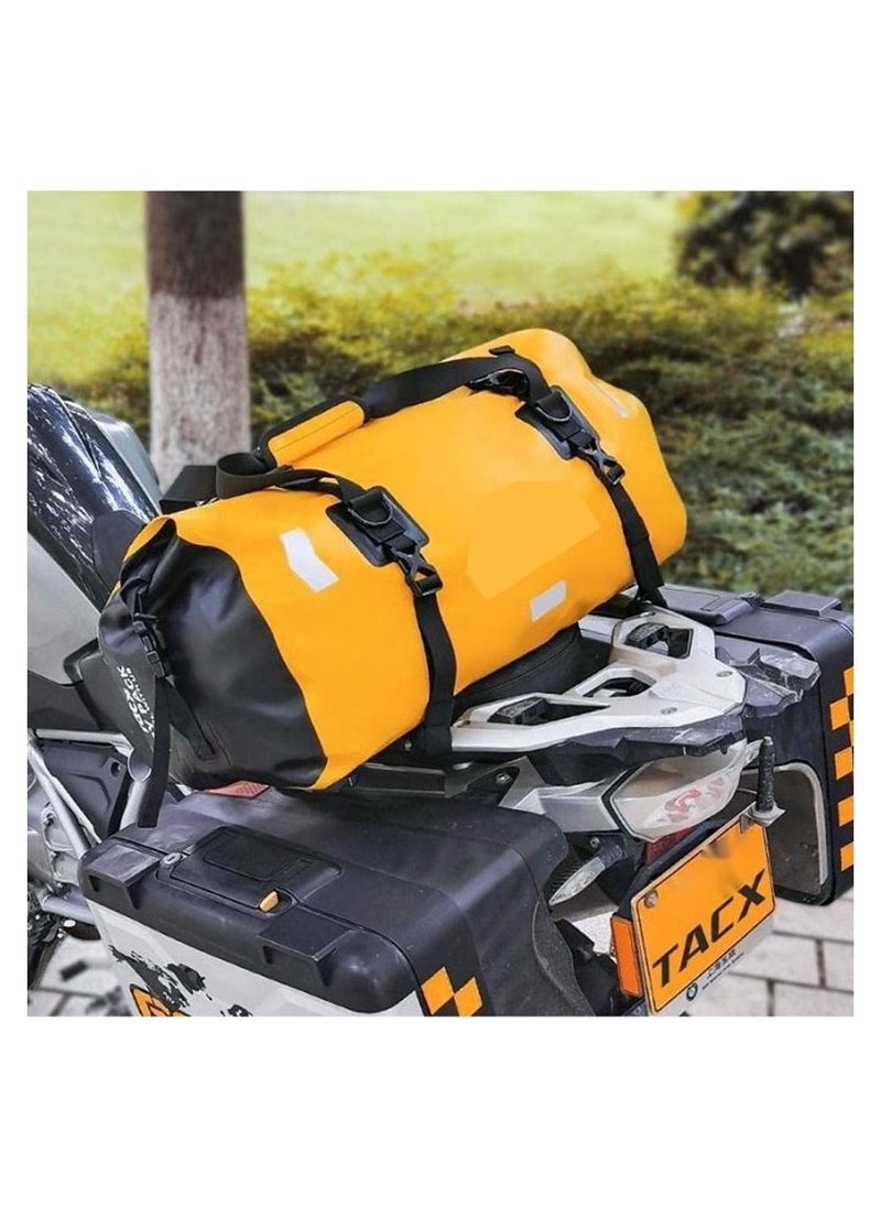Generic - Large Waterproof Duffel Bag Rolltop Dry Backpack Duffle Bags For Kayaking Rafting Boating Swimming Camping Travel Gym Beach 66L - Image 1