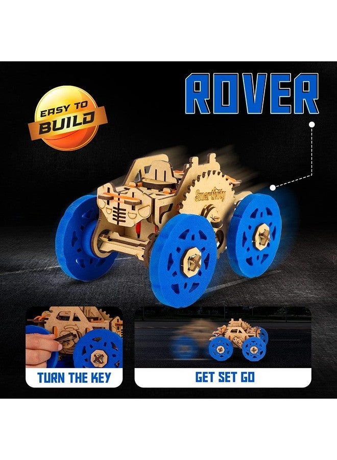 Smartivity STEMFormers Rover Bot STEM STEAM Educational DIY Building Construction Activity Toy Game Kit, Easy Instructions, Experiment, Play, Learn Science Engineering Project 6+2-in-1 - Image 3