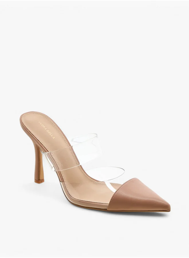 فلورا بيلا من شو إكسبرس Pointed Toe Slip-On Mules with Stilettos Heel