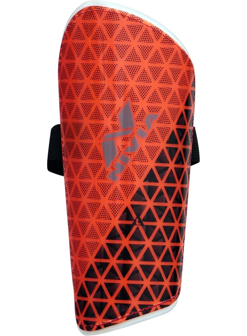 Nivia Wisdom - 2018 Plastic Polypropylene Shin Guard | For Youth and Adults | for Football Games Matches, Training | Light Weight & Breathable - Image 2