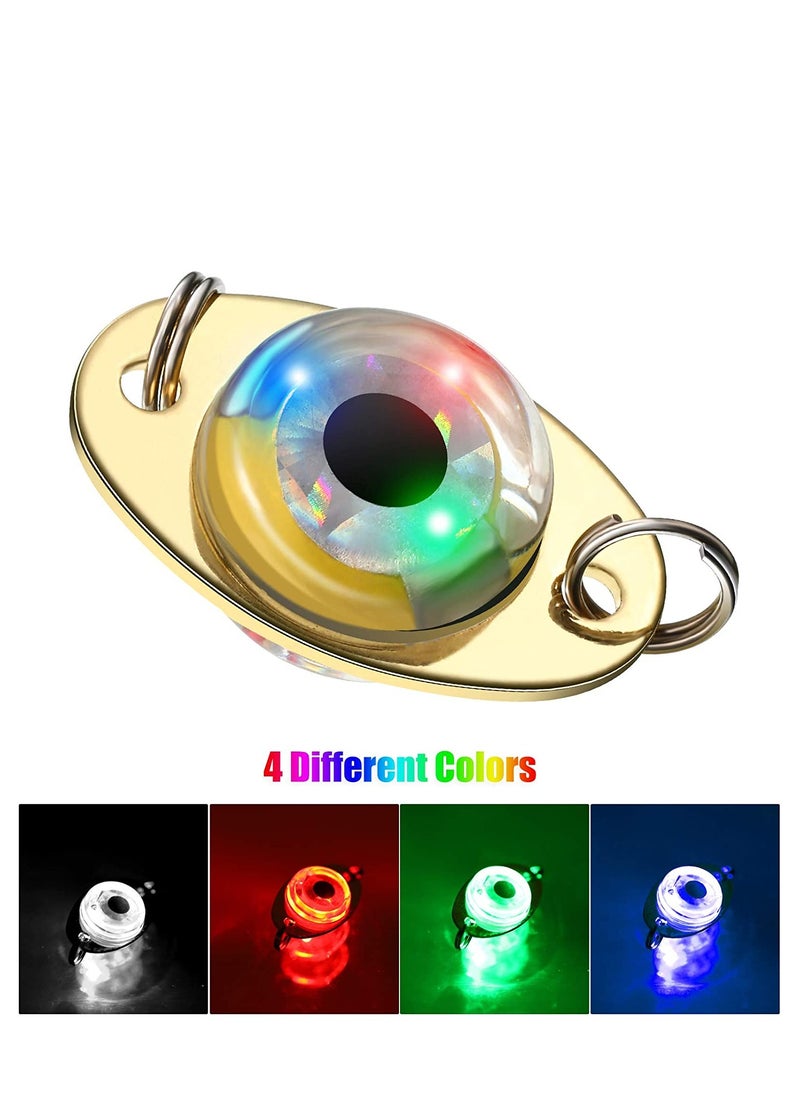 SYOSI Led Fishing Lights Fish Lures Kit Long Life Time Underwater LED Lighted Bait Flasher Get Fish's Attention for Offshore Inshore Boat Fishing Deep Sea Fishing 10PCS  - Image 3