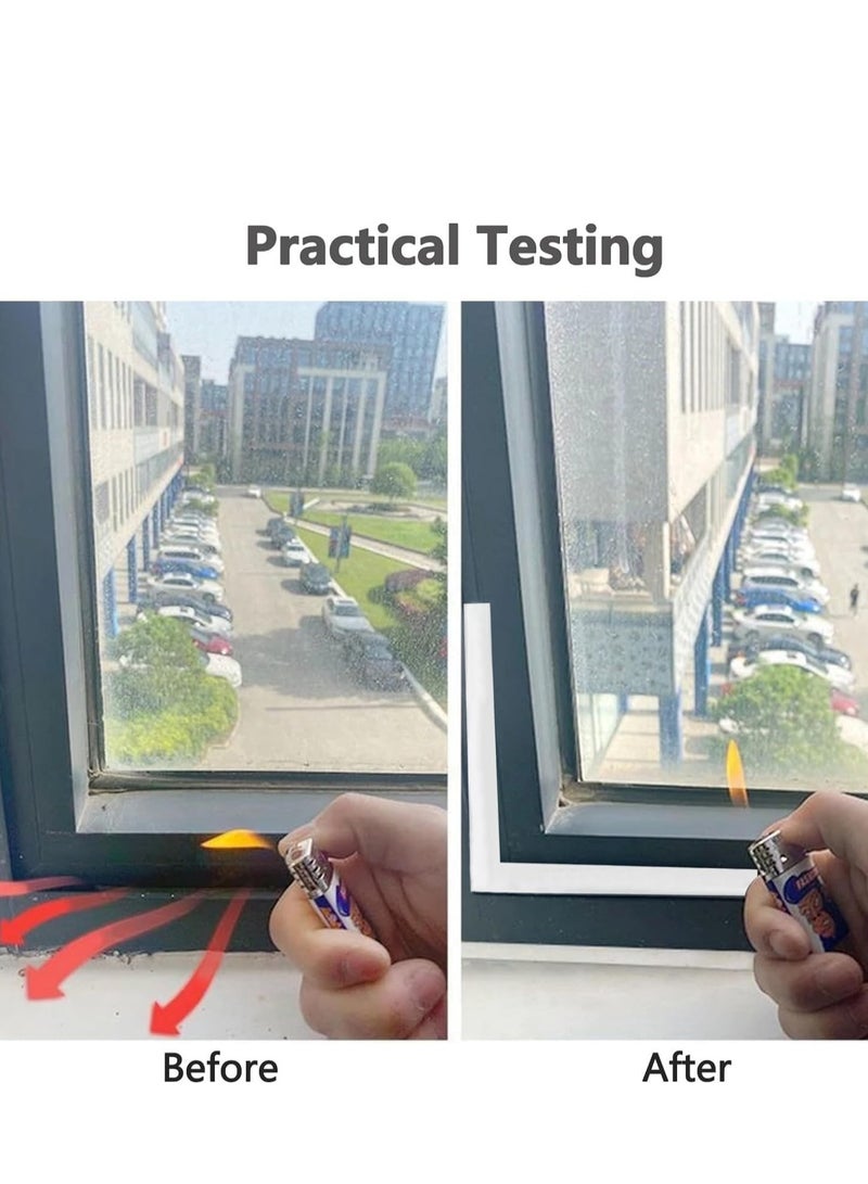 Car Door Seal Strip, 6M Silicone Weather Stripping, Soundproofing Window Proof Rubber for Anti Collision Weatherstrip Windproof - Image 5