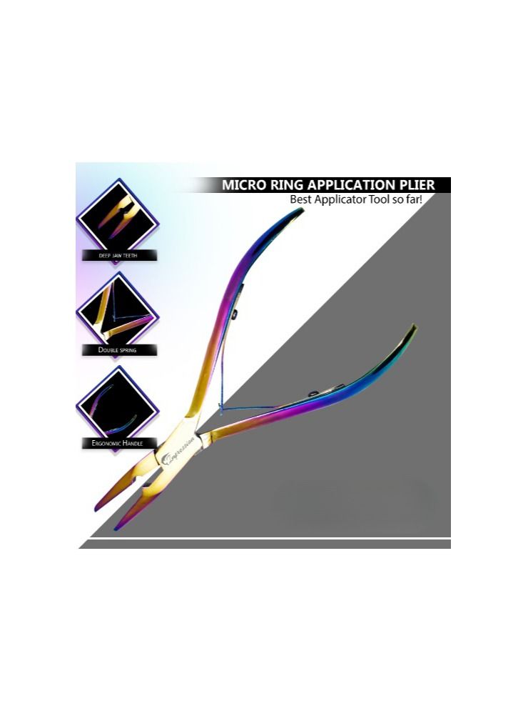 إستيل طقم تطويل الشعر متعدد الألوان - Image 3