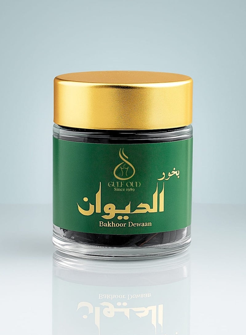 الخليج للعود بخور الديوان أعواد بخور سوداء فاخرة تحرق رائحة البخور 45g - Image 3