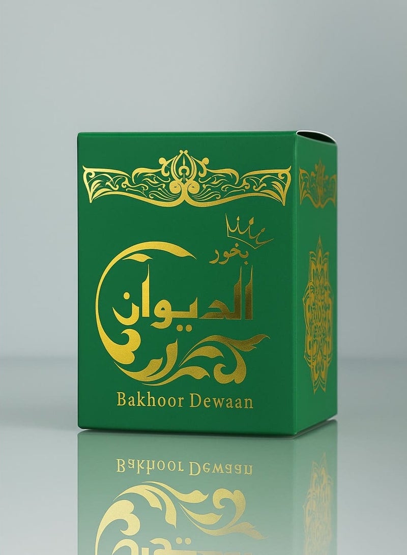 الخليج للعود بخور الديوان أعواد بخور سوداء فاخرة تحرق رائحة البخور 45g - Image 2