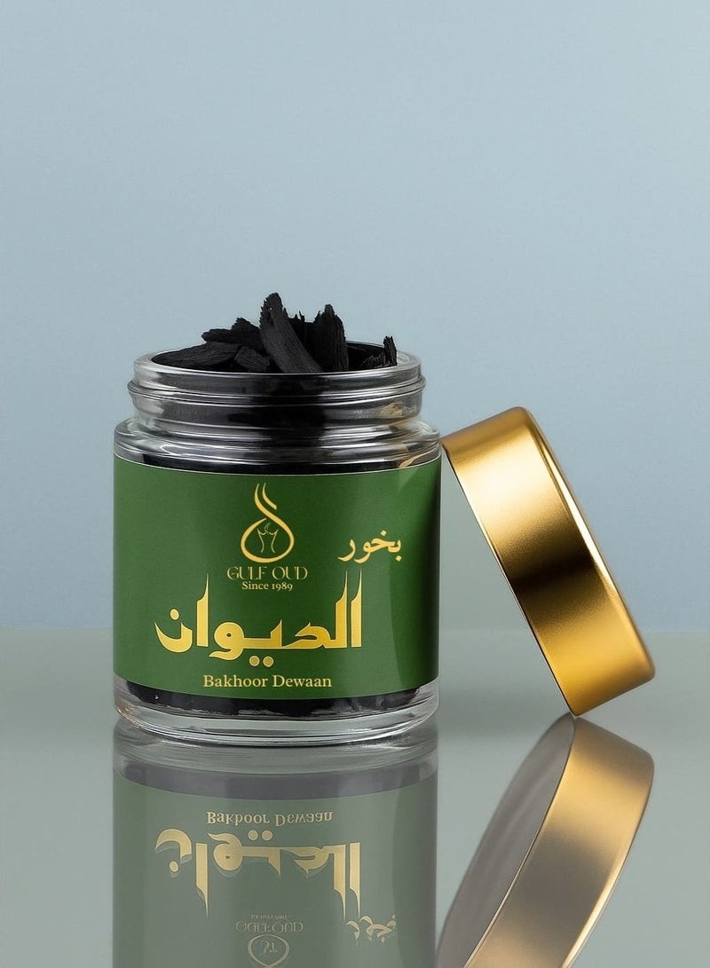الخليج للعود بخور الديوان أعواد بخور سوداء فاخرة تحرق رائحة البخور 45g - Image 4
