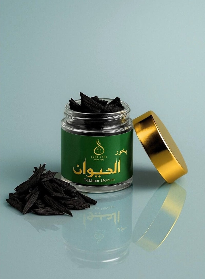 الخليج للعود بخور الديوان أعواد بخور سوداء فاخرة تحرق رائحة البخور 45g - Image 5