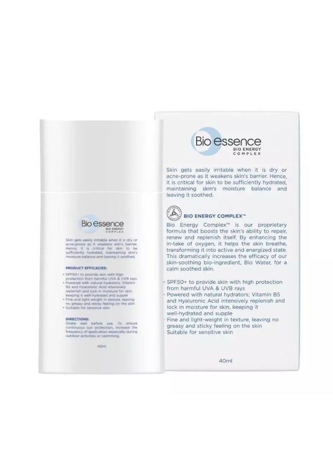بايو إسينس بيو-إيسنس واقي الشمس بيو-واتر B5 بعامل حماية SPF50 وحجم 40 مل - Image 3