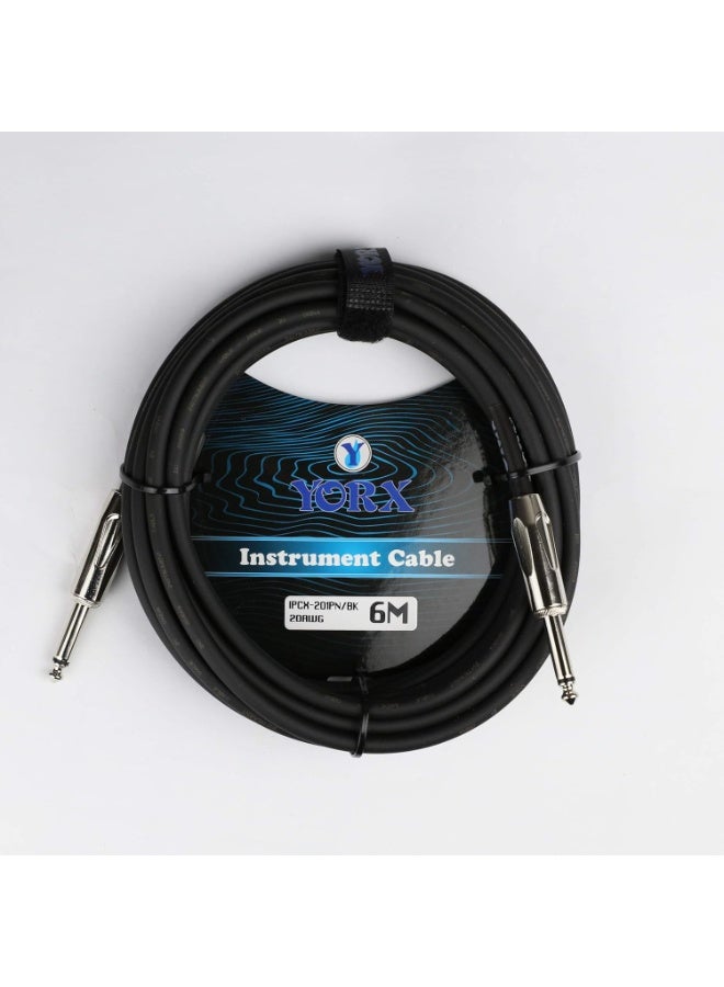 Yorx Ipcx-201Pn-6M Bk Jack To Jack-Cable