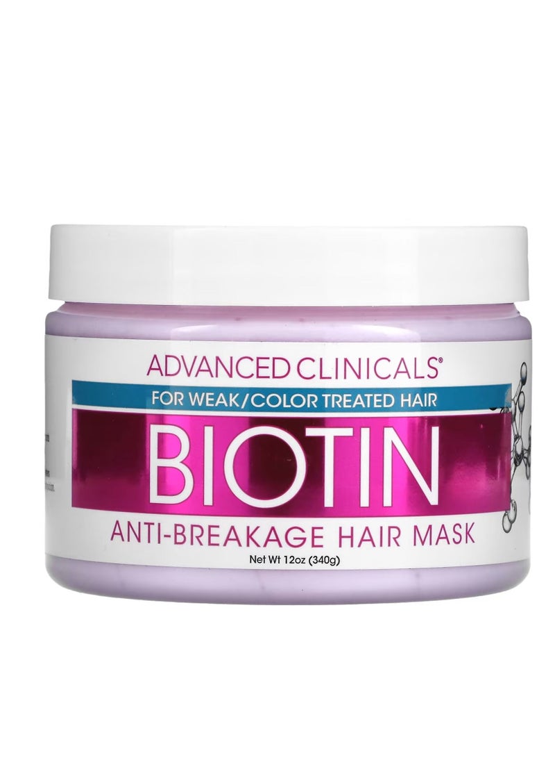 Advanced Clinicals Biotin Anti-Breakage Hair Repair 12 fl oz 355 ml - Image 1