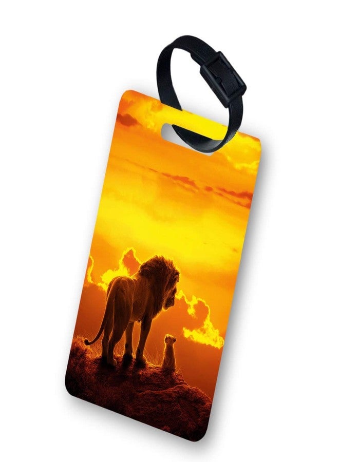 Funcart Lion King Theme Luggage tag - Image 1