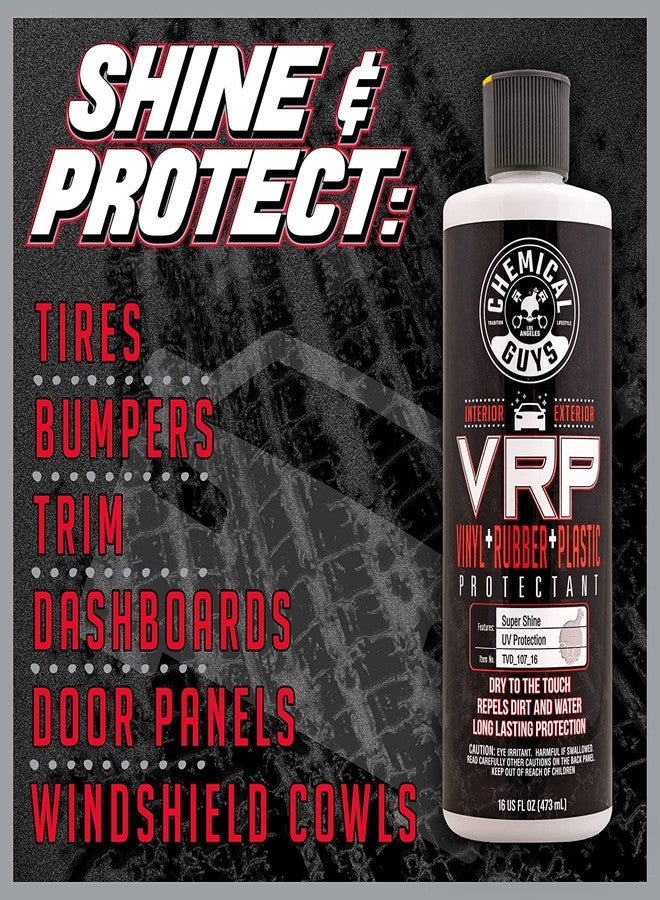 Chemical Guys VRP Vinyl, Rubber, and Plastic Dressing - Tire Dressing, Non-Greasy, Dry-to-the-Touch Shine for Tires, Trim, and More, Safe for Cars, Trucks, SUVs, RVs & More - 16 oz - Image 2