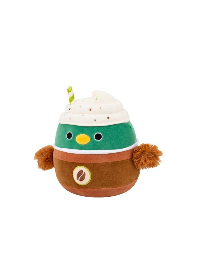 Squishmallows SQCR - Little Plush (7.5" Squishmallows) (Avery - Mallard Duck Frappuccino) - Image 2
