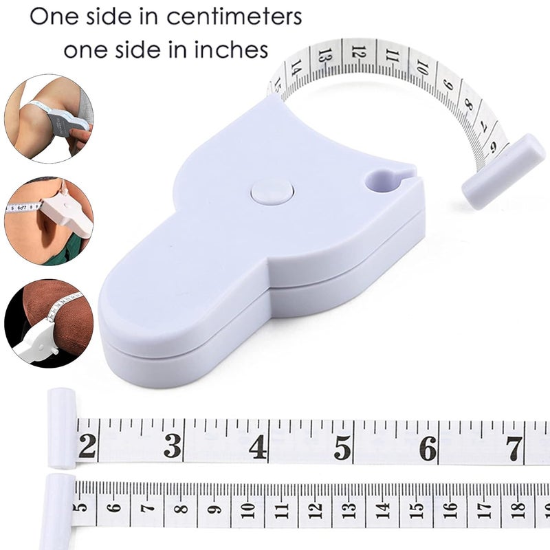 klarako Tape Measure Body, 2pcs Dualsided Retractable Measuring Tape For Body Measurements, Automatic Return, 1.5m Sewing Tape Measure For Tailor - Image 2