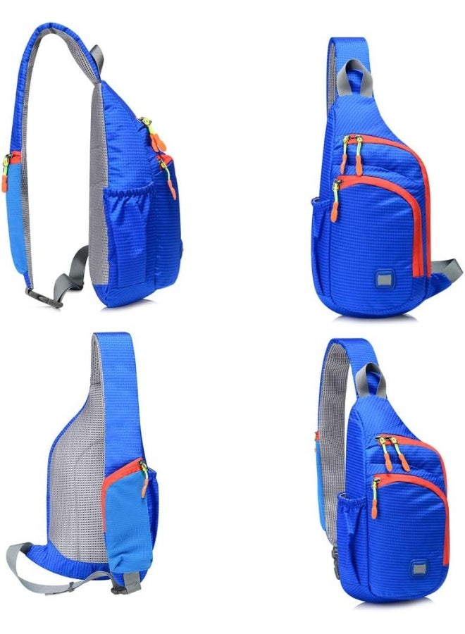 Peicees Peicees Small Sling Backpack Waterproof Unisex Shoulder Bag Chest Crossbody Daypack - Image 5