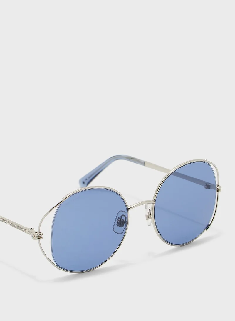 SWAROVSKI Round Sunglasses