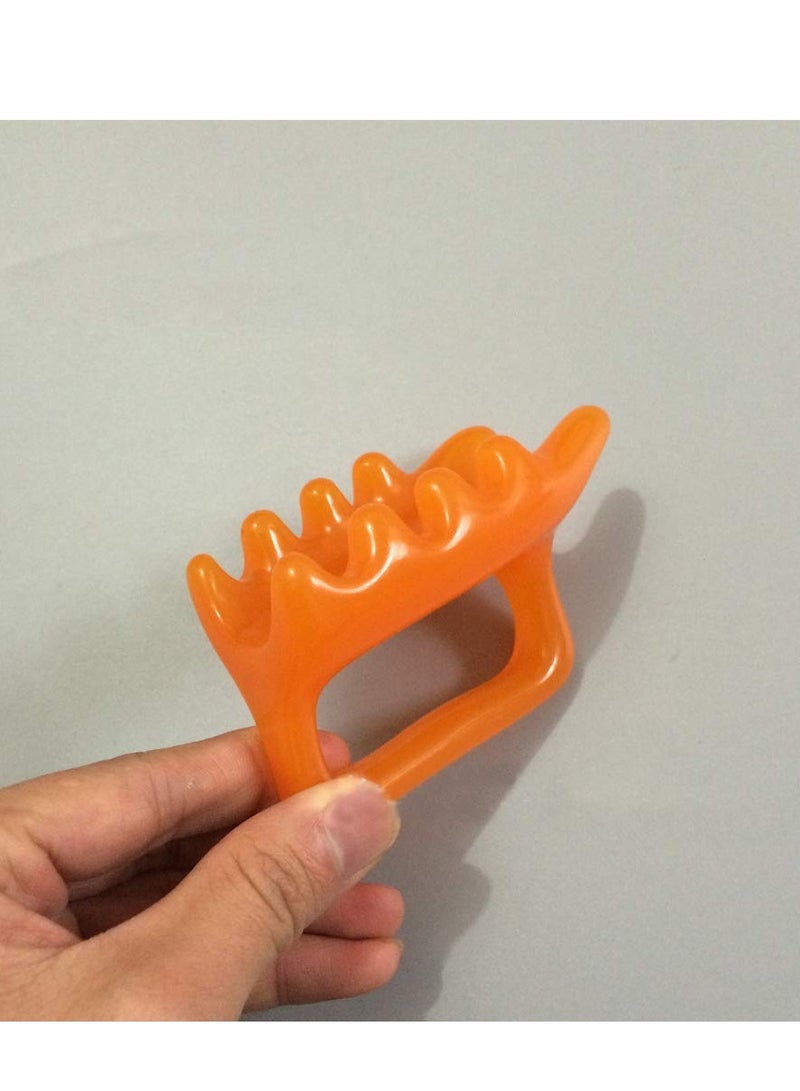 Excefore Fascia Massage Tool Cellulite Massager New Shape Neck Shoulder Back Resin Body for Back, Legs - Image 5