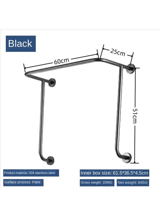 Bluejw Water Plated 304 Stainless Steel Seasonal Hotel Hanger Towel Rack Project Special Towel Rack Storage Rack Drying Rack  - Image 1