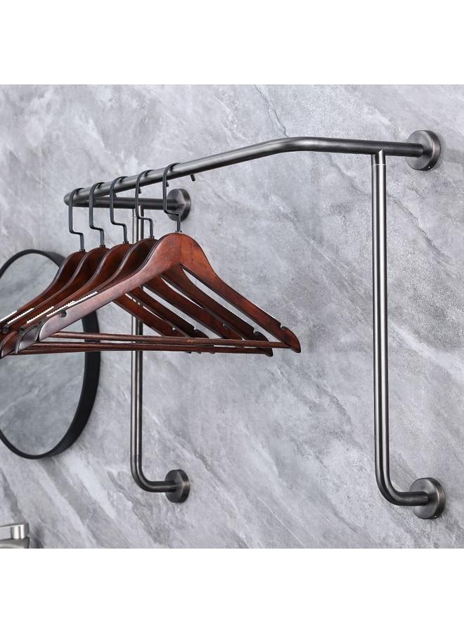 Bluejw Water Plated 304 Stainless Steel Seasonal Hotel Hanger Towel Rack Project Special Towel Rack Storage Rack Drying Rack  - Image 3