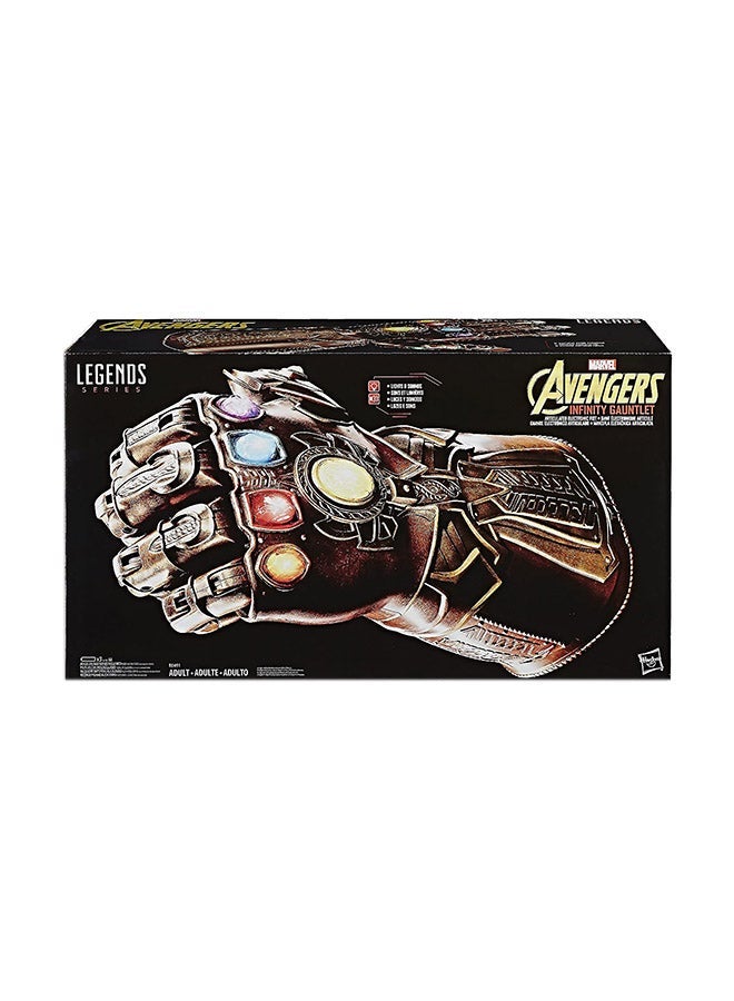 Avengers Thanos Infinity Gauntlet With Sound Effects And Glow Light Effect - Image 1