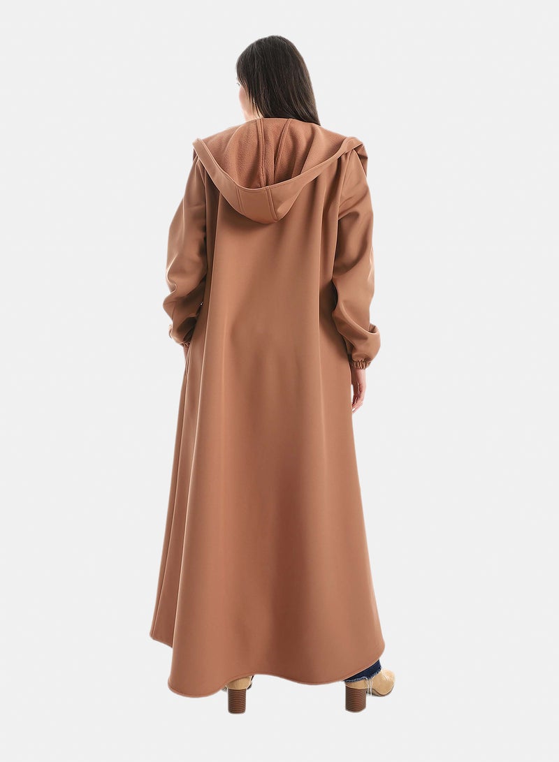 Red Circle Hooded Cardigan - Image 3