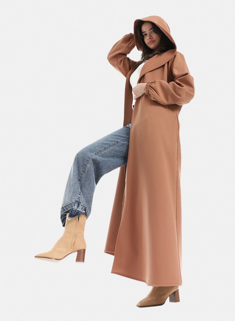 Red Circle Hooded Cardigan - Image 5